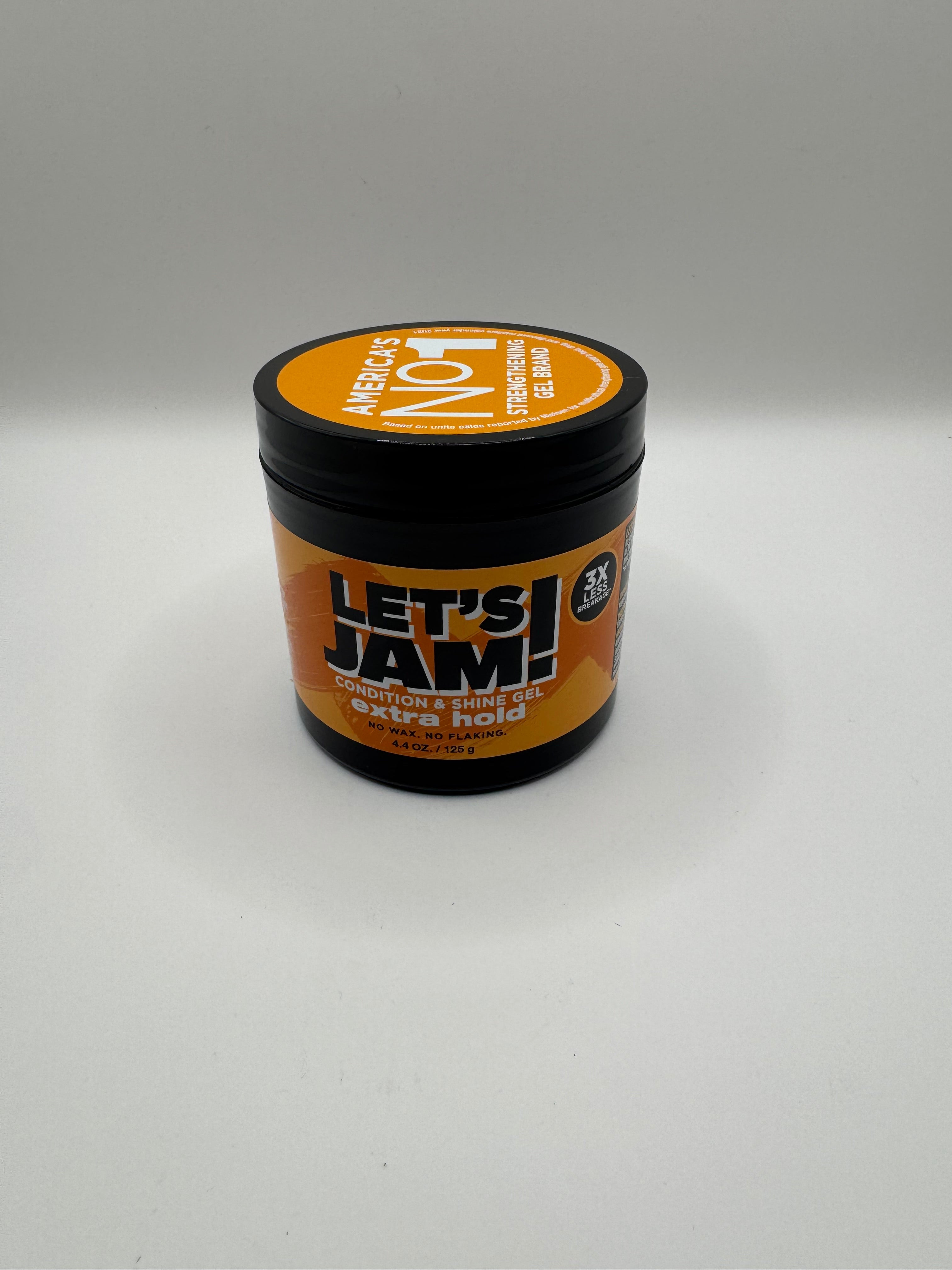 Let’s Jam® Condition & Shine Gel – Extra Hold – 4.4oz (125g/130ml)