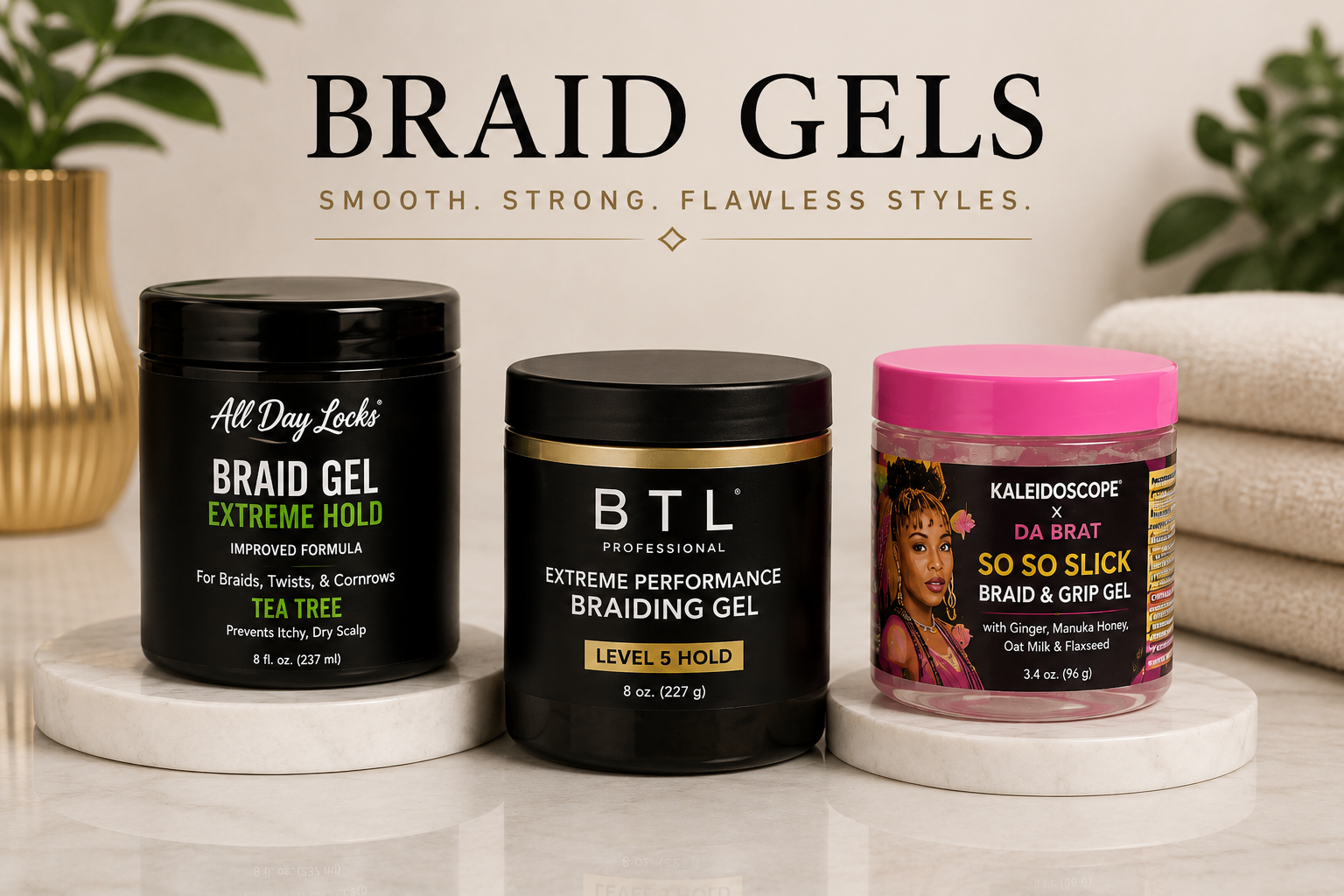 Braiding Gels