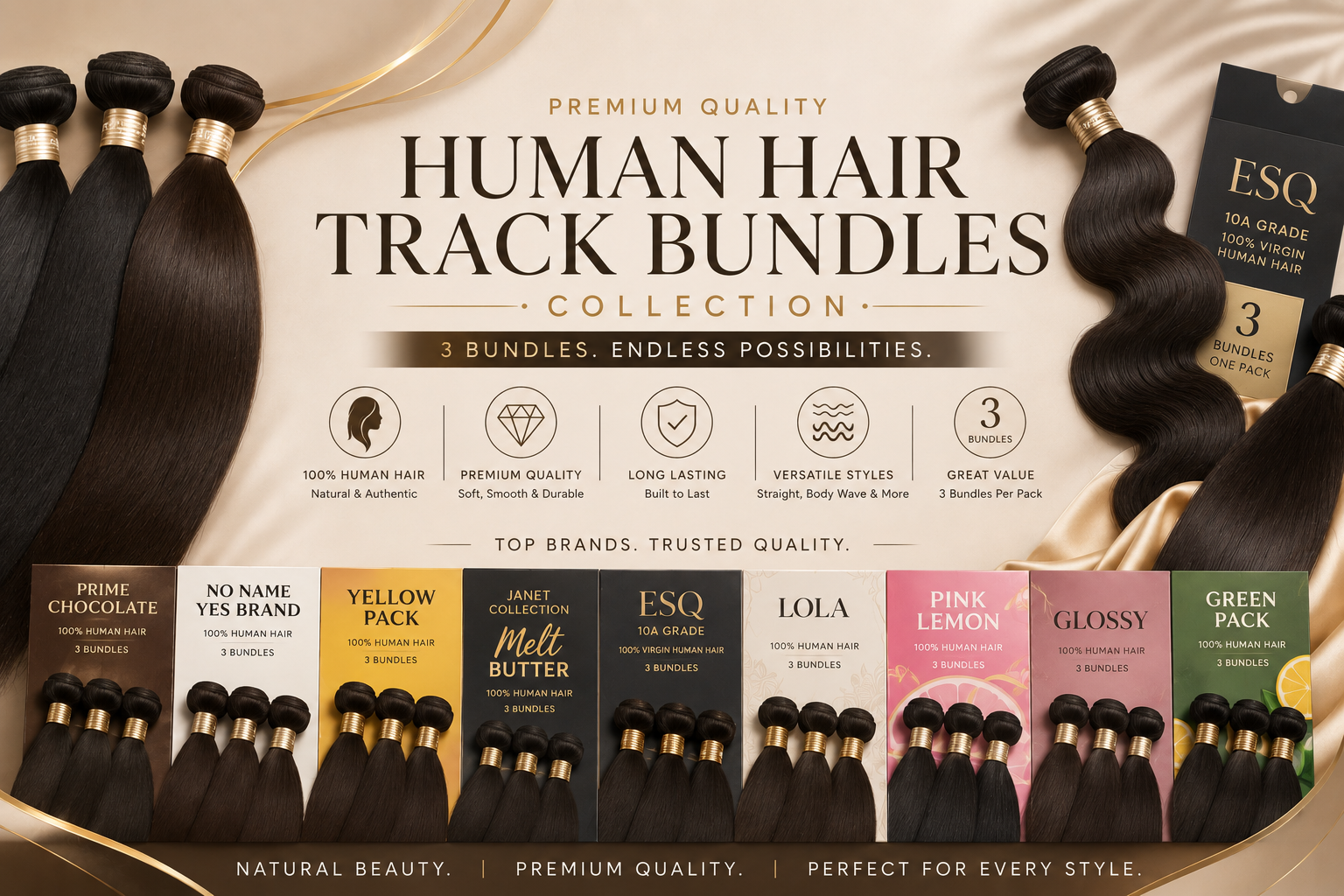 Human Hair (Bundles)
