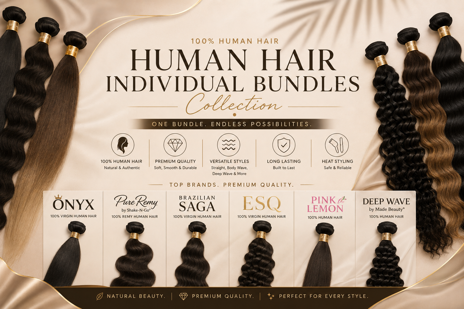 Human Hair (Individual Bundles)