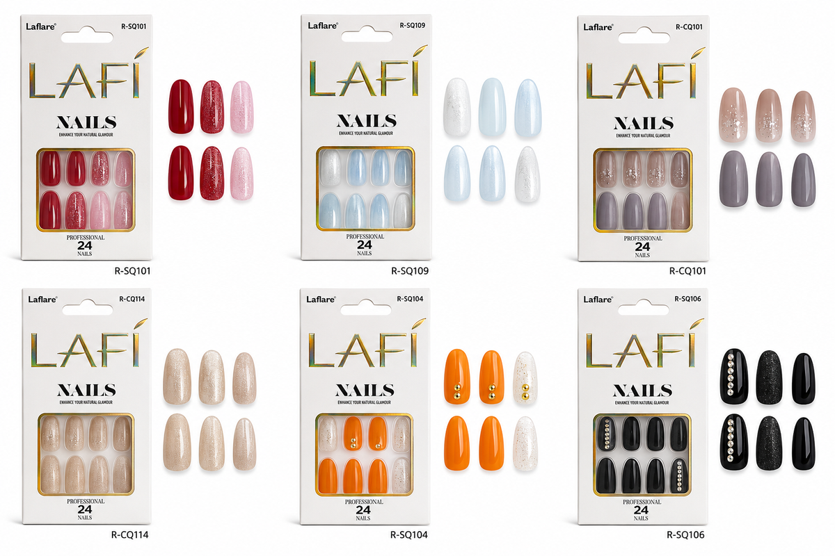 Laflare LAFI Press-On Nails – 24 Count