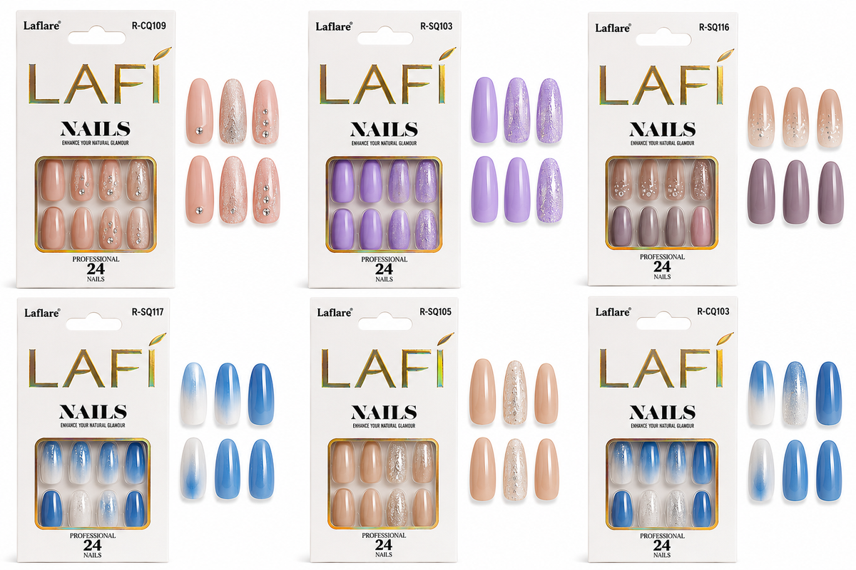Laflare LAFI Press-On Nails – 24 Count