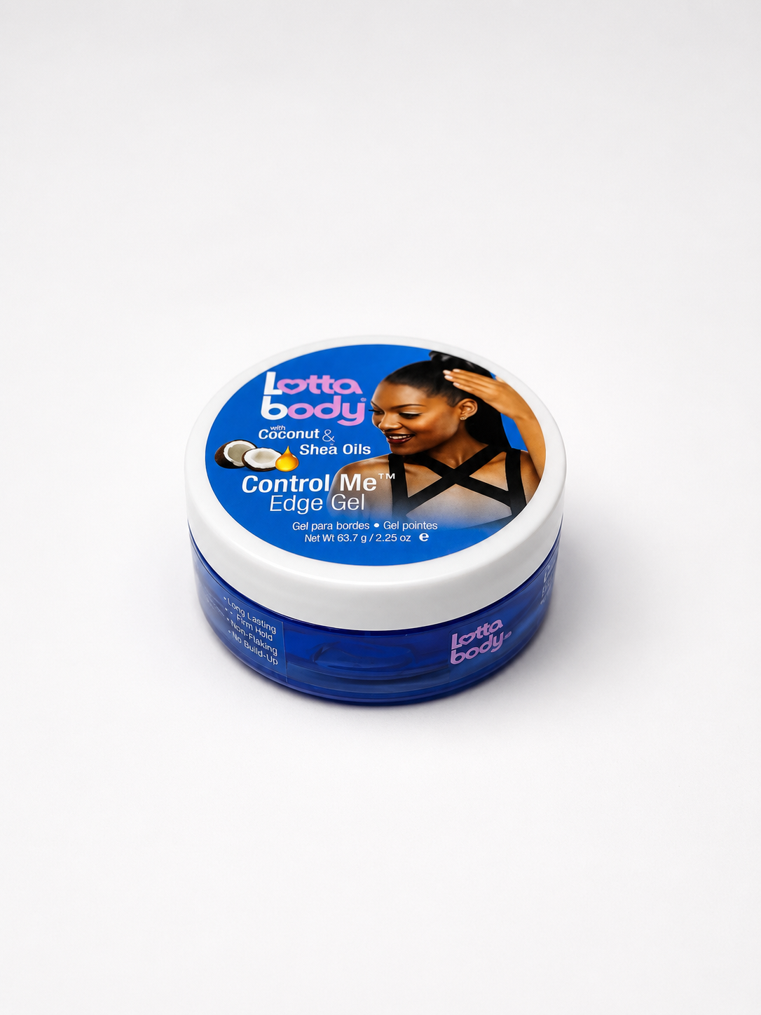 Lottabody Control Me Edge Gel with Coconut & Shea Oils – 2.25 oz