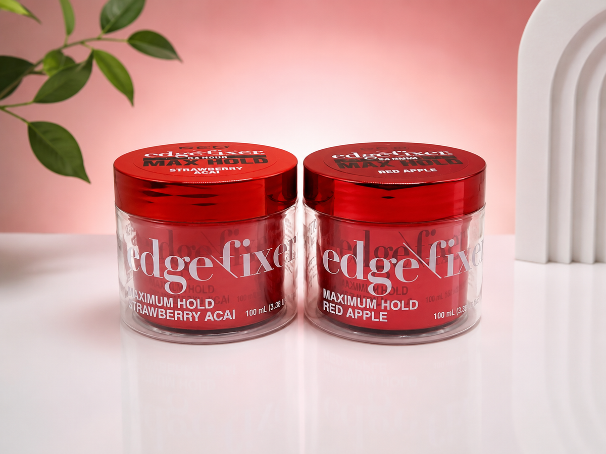 Style Factor Edge Fixer Maximum Hold Edge Control – Red (Biotin B7) | Hold Level 7 | 3.38 oz
