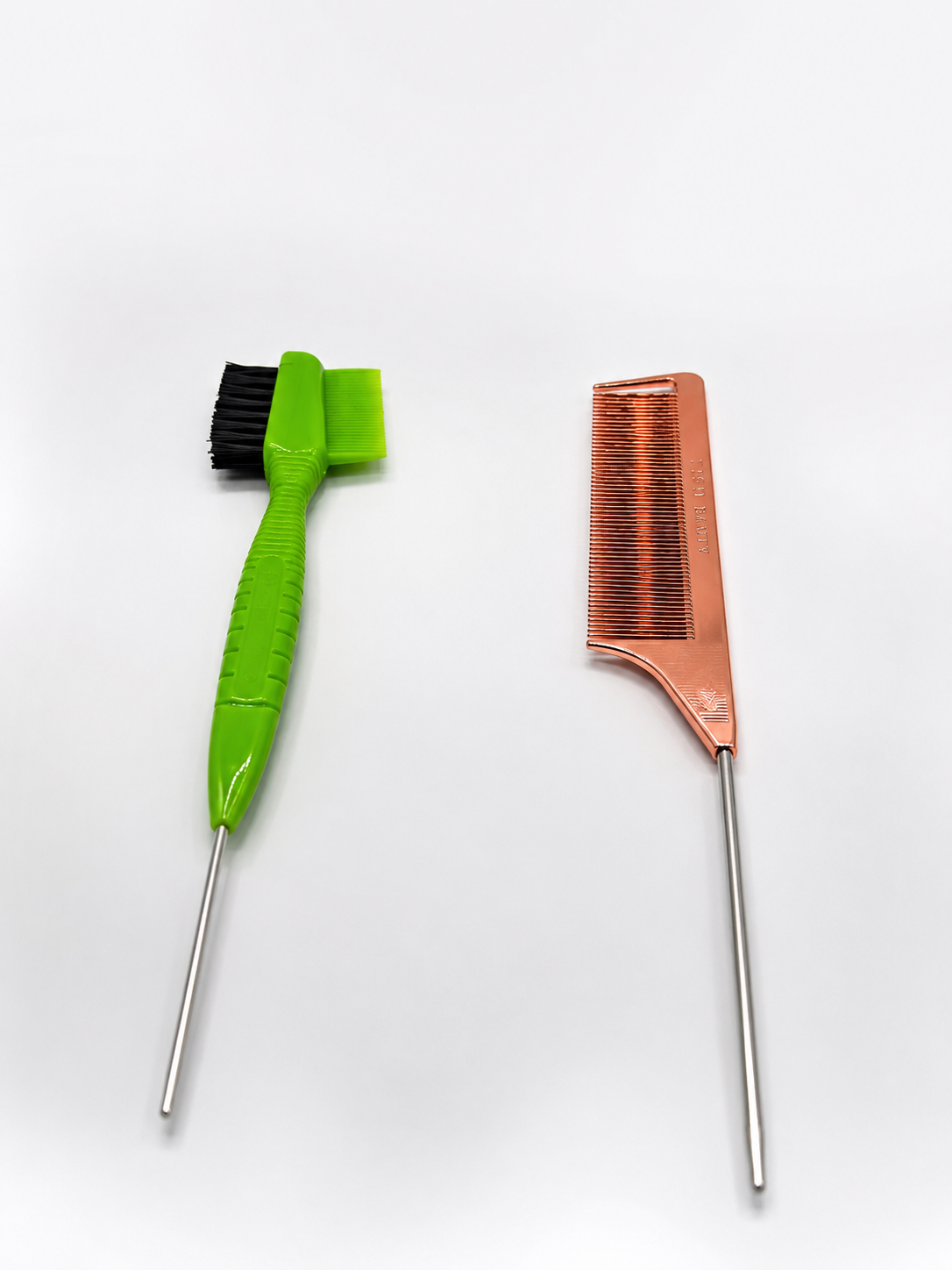Professional Rat Tail Comb or Metal Pintail