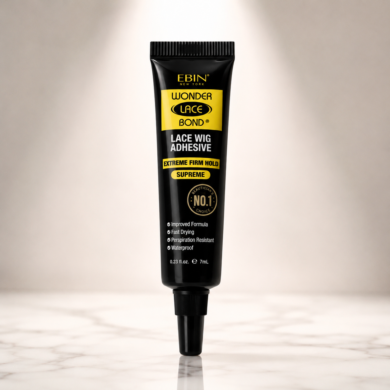 Ebin Wonder Lace Bond Lace Wig Adhesive – Extreme Firm Hold Supreme (0.23 oz)