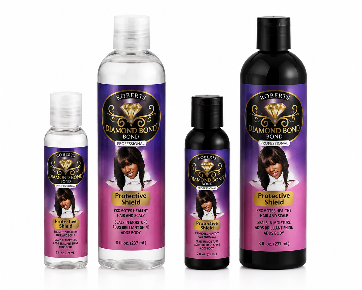 Robert's Diamond Bond Protective Shield (Black) – 2 oz & 8 oz