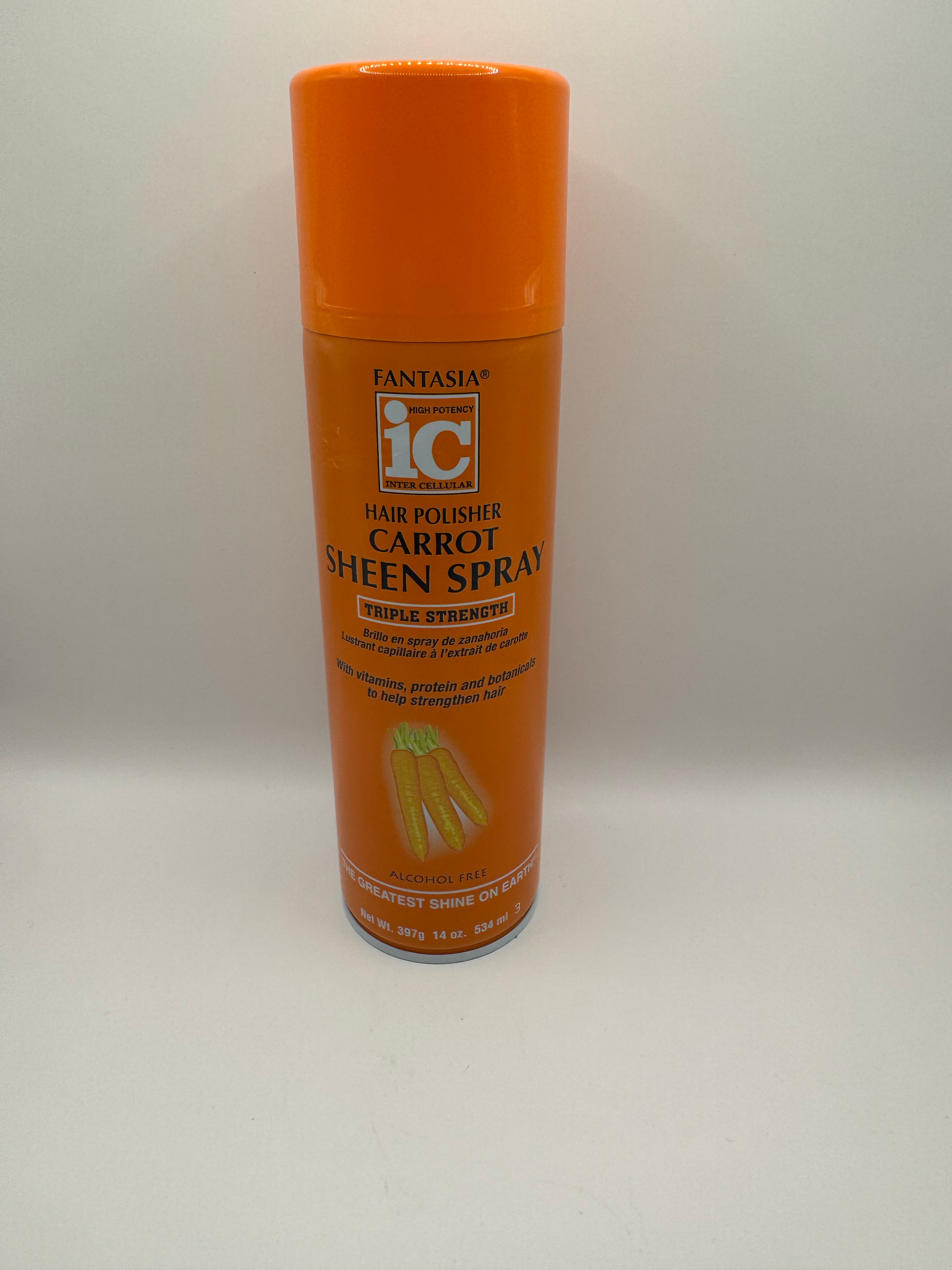 Fantasia® IC High Potency Inter Cellular Hair Polisher Carrot Sheen Spray – Triple Strength (14oz)