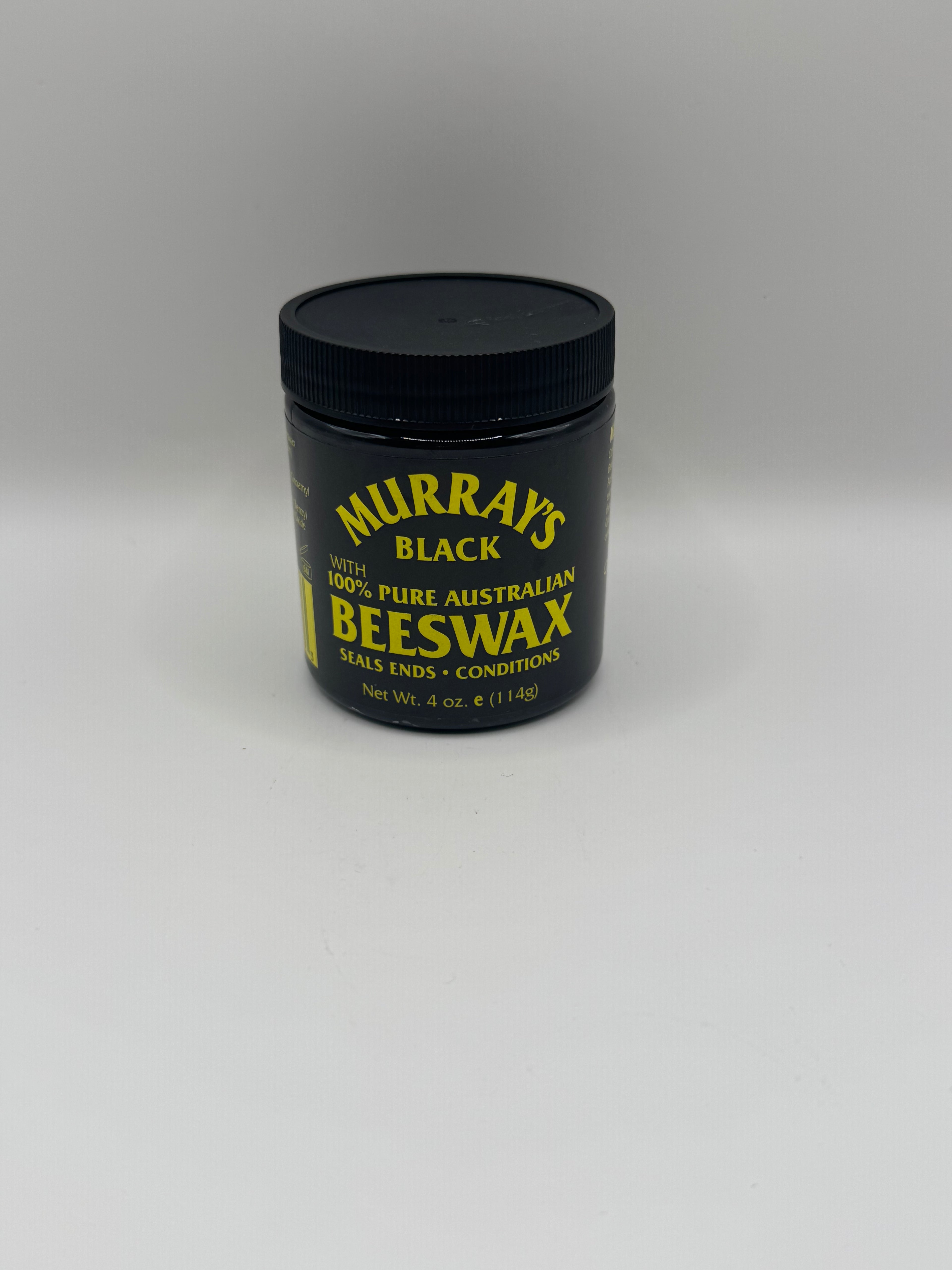 Murray’s Black Beeswax – 4oz (114g)