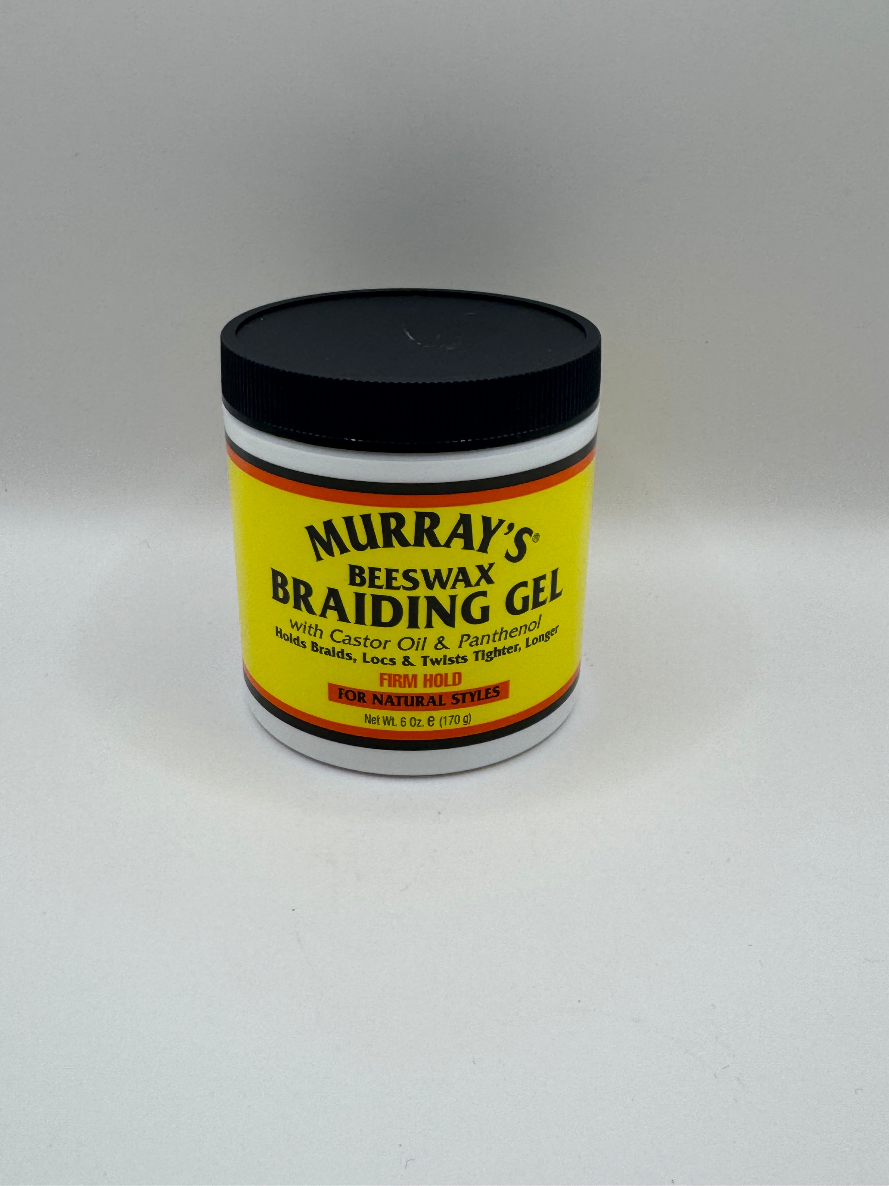 Murray’s Beeswax Braiding Gel – 6oz (170g)