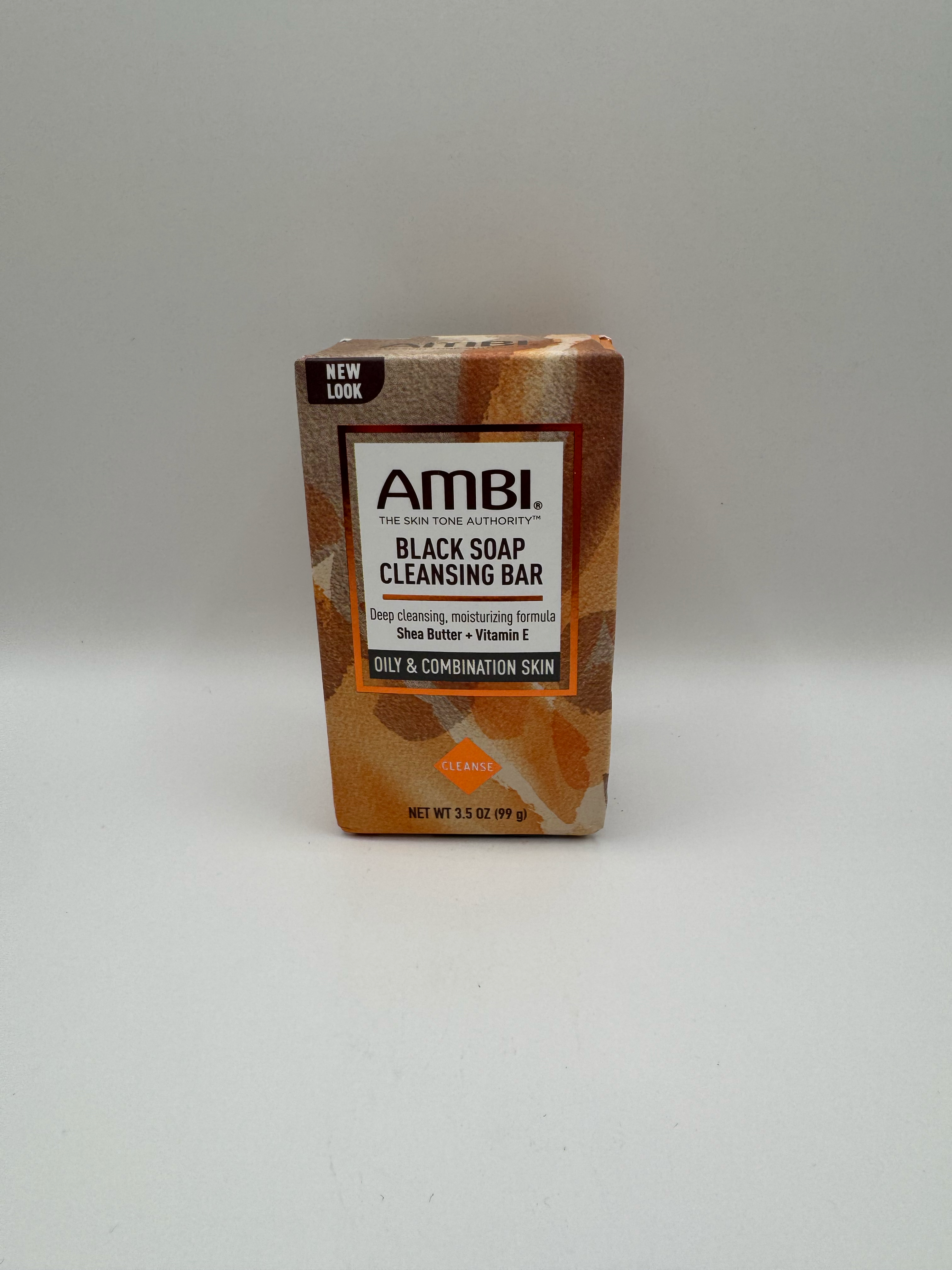AMBI® Black Soap Cleansing Bar – 3.5oz (99g)