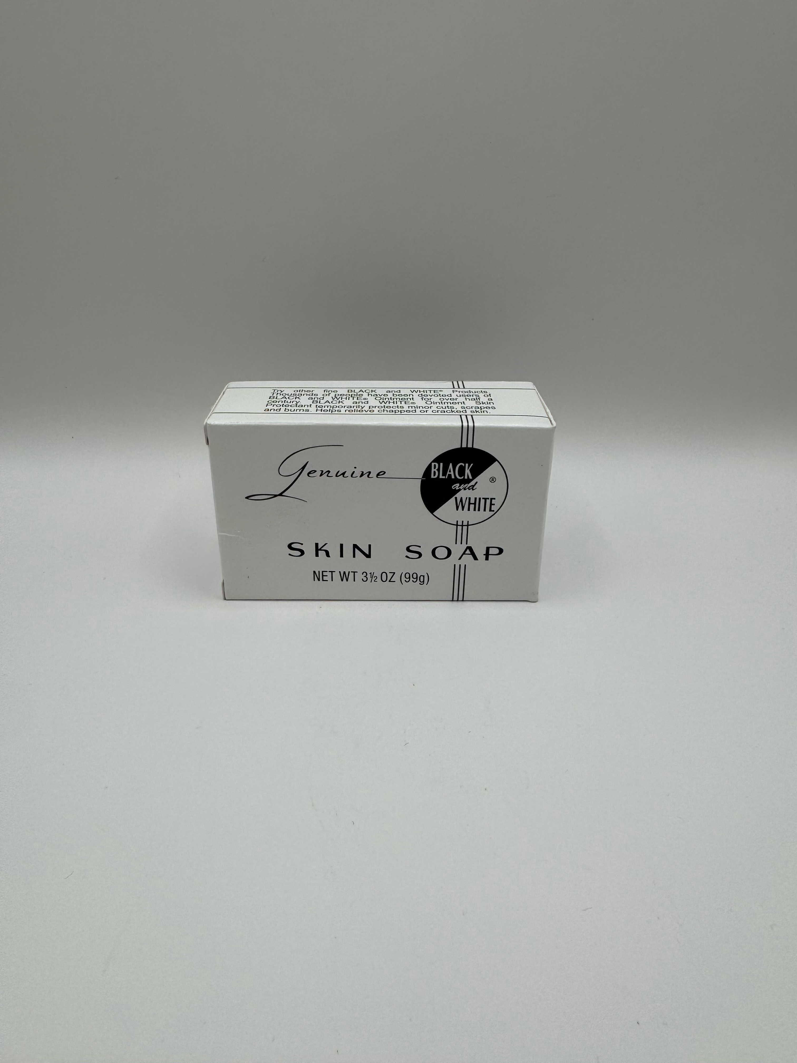 Genuine Black and White Skin Soap – 3.5oz (99g)