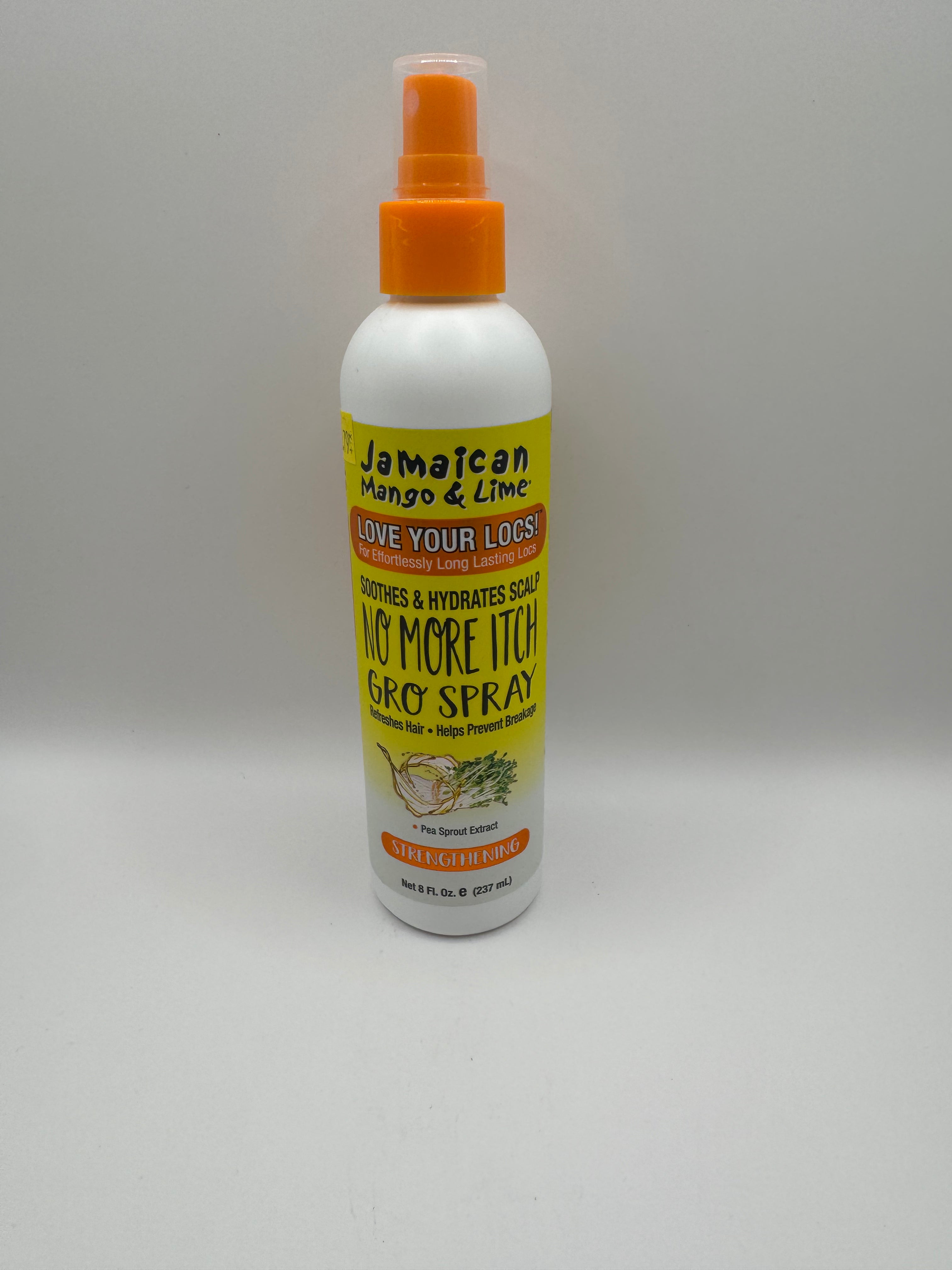 Jamaican Mango &amp; Lime® No More Itch Gro Spray – 8oz (237ml)