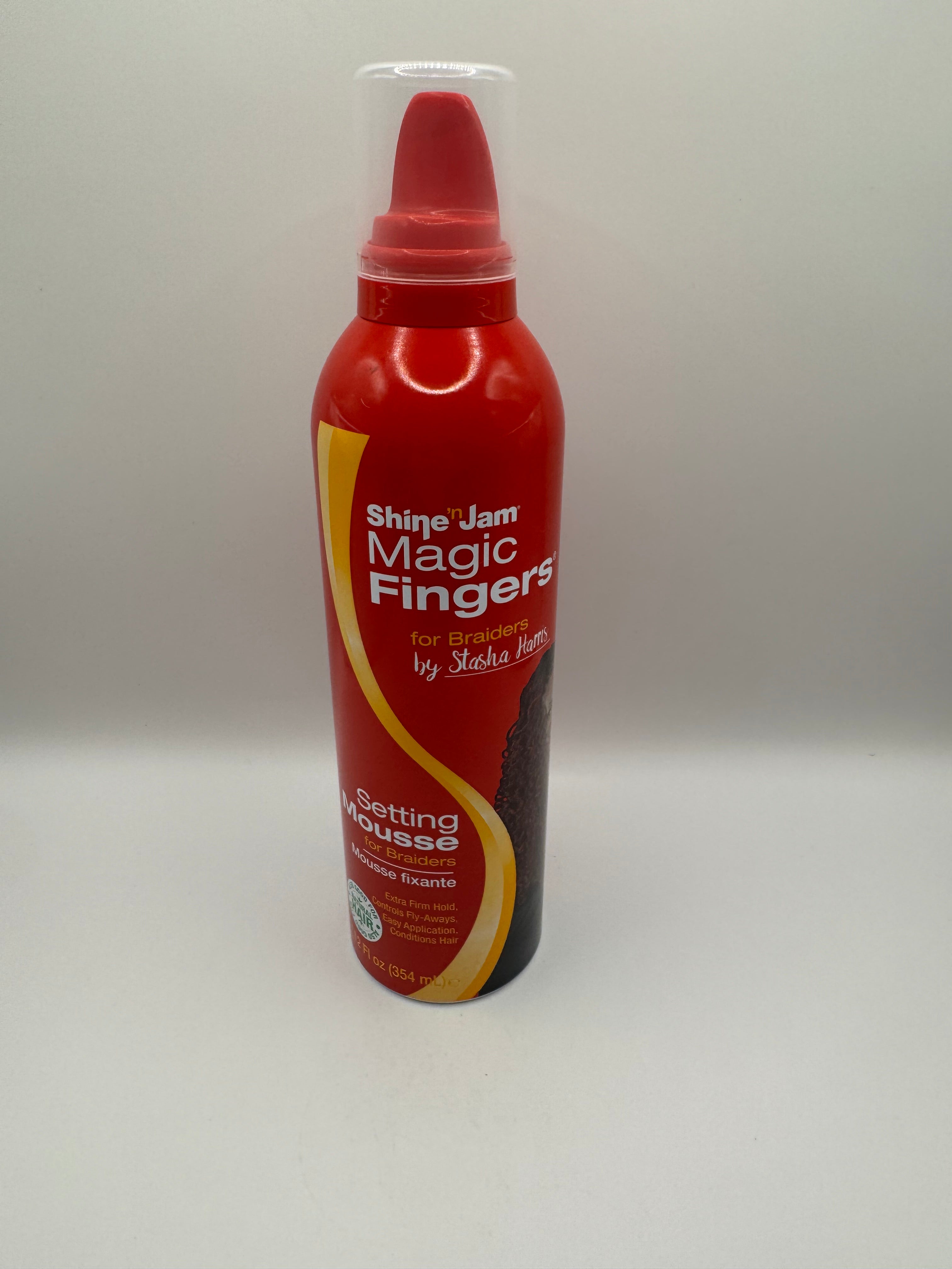 Shine ’n Jam® Setting Mousse – Extra Hold with Honey Extract – 12oz (340g/355ml)