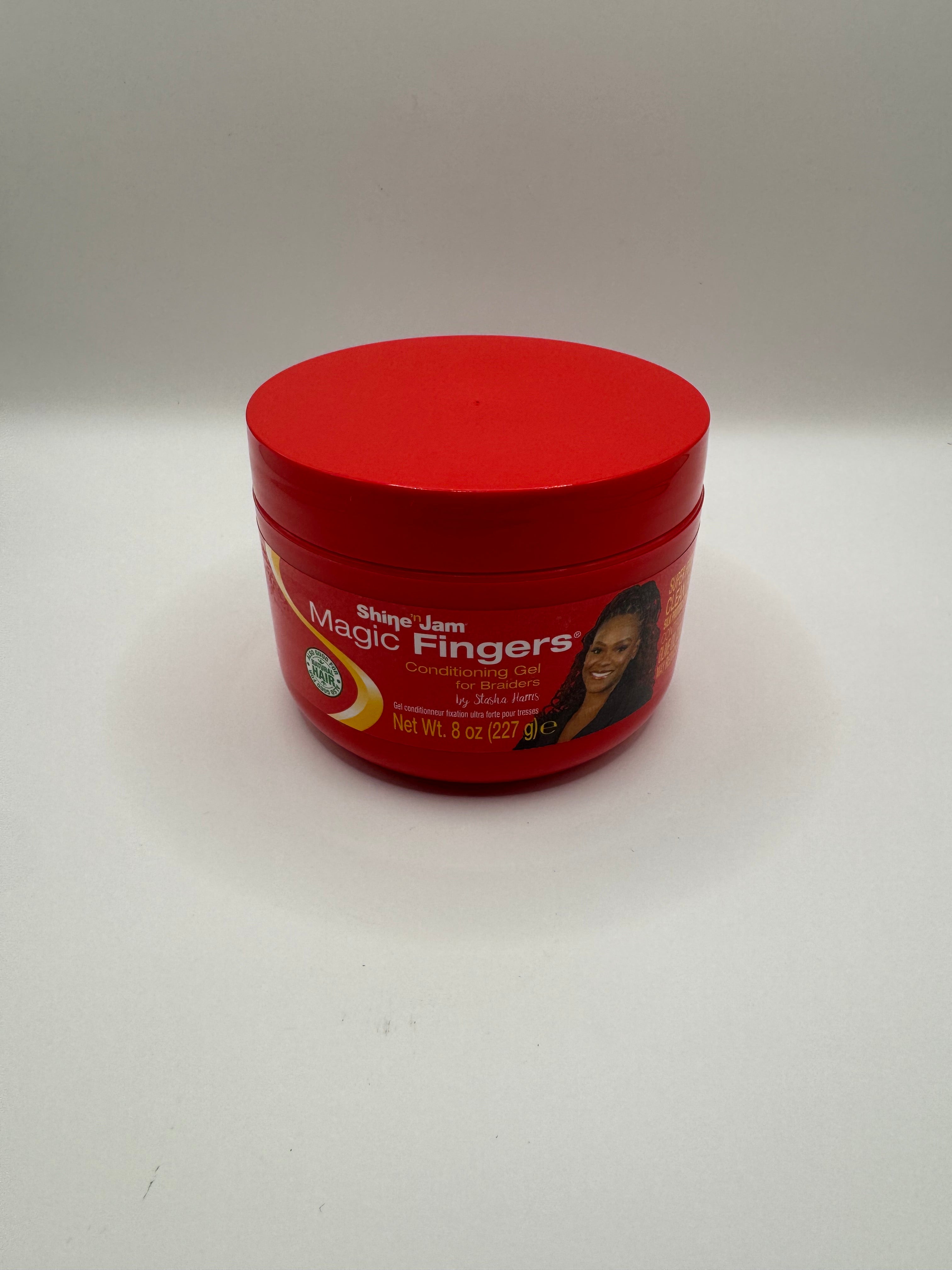 Shine ’n Jam® Magic Fingers Conditioning Gel for Braiders – 8oz (227g/237ml)