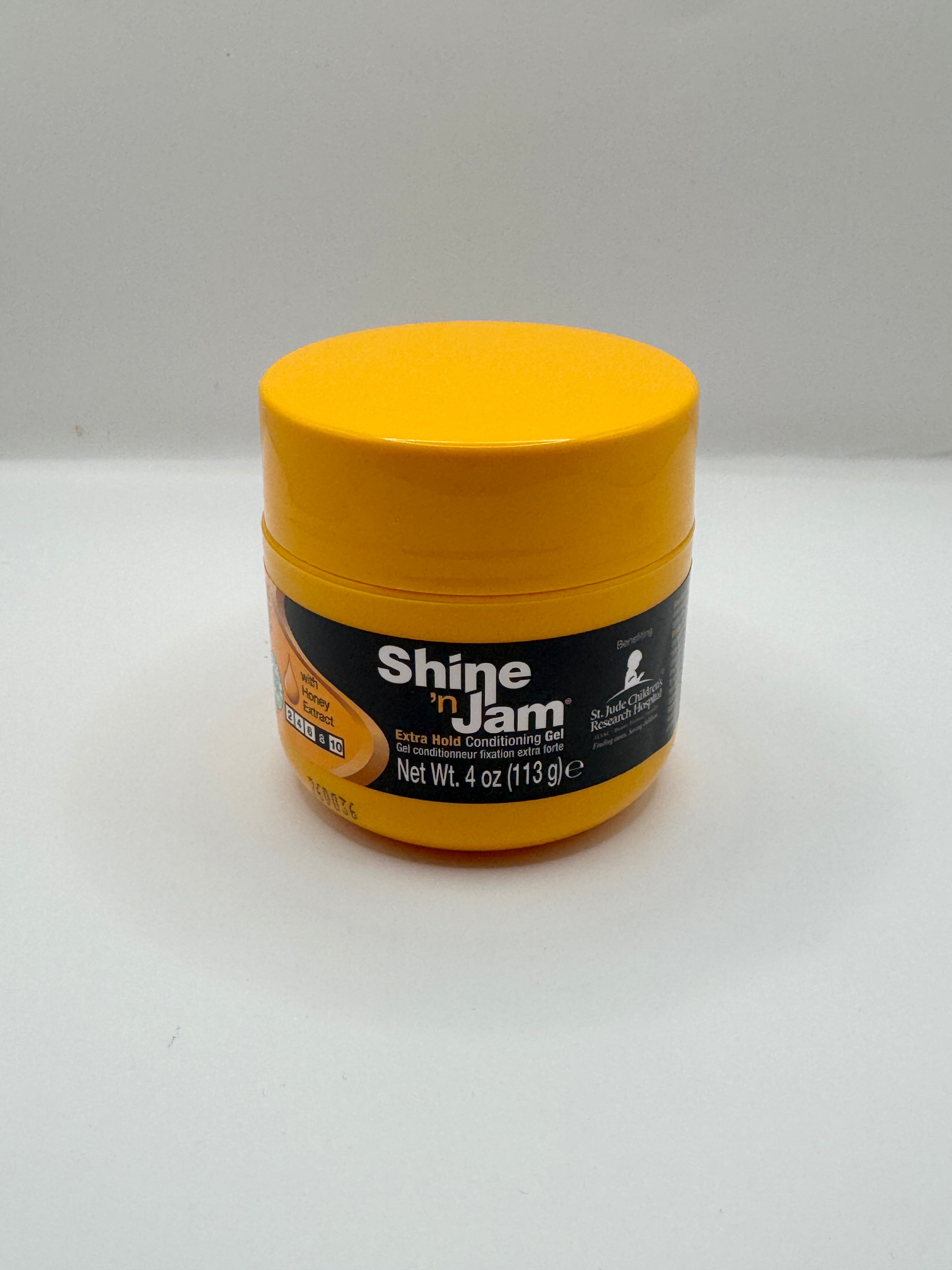 Shine 'n Jam Extra Hold Conditioning Gel with Honey Extract (4 oz)